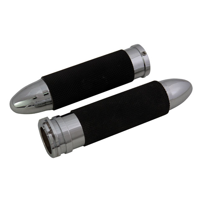 MCS Handtag HD Krom Handtag HD Bullet Svart / Krom / Guld Customhoj