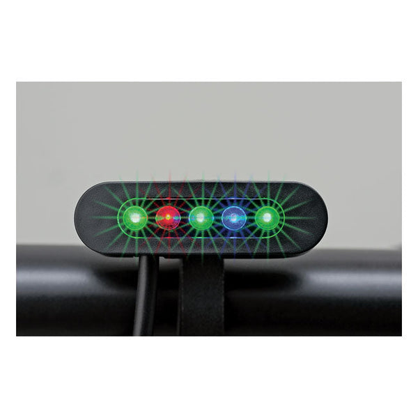 MCS Indikatorlampor Svart Alpha Micro LED Indikatorkit Svart / Krom Customhoj