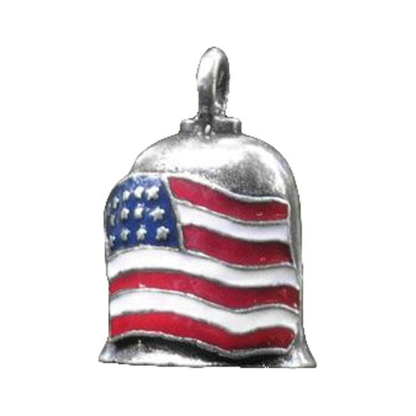 MCS Nyckelring Coloröd American Flag Gremlin Bell Customhoj