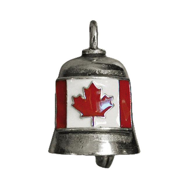 MCS Nyckelring Coloröd Canadian Flag Gremlin Bell Customhoj