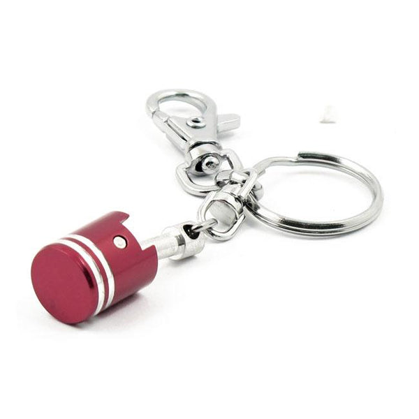 MCS Nyckelring Nyckelring Piston Röd Customhoj