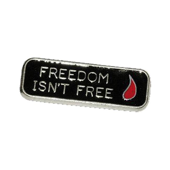 MCS Pin Freedom Isn'T Free Pin Customhoj