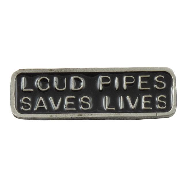 MCS Pin Loud Pipes Saves Lives Pin Customhoj