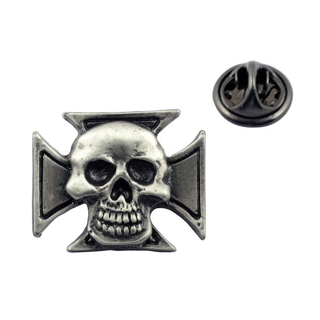 MCS Pin Skull Pin, Maltese Skull Customhoj