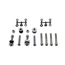 MCS Sissy Bar Parts 84-99 FXSTSB, FXSTS, FXSTC, FLSTF, FLSTC; 93-96 FLSTN (with or without Heritage style saddlebags) (OEM: 53531-95A) Sissy Bar Docking Hardware Kit Detachable Plates for Harley Customhoj