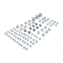 MCS Täckkåpskit HD SmoothTopps Täckkåpskit Motor, Trans, Primär HD 86-21 Svart / Krom Customhoj