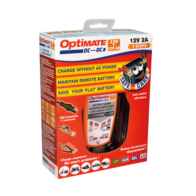 OPTIMATE Batteriladdare Tecmate OptiMATE DC to DC Batteriladdare Customhoj