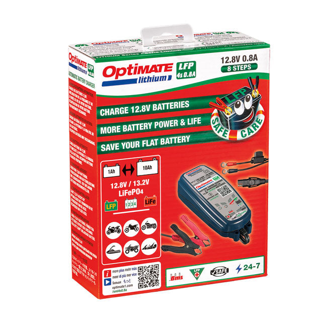 OPTIMATE Batteriladdare Tecmate OptiMATE Lithium Batteriladdare Customhoj