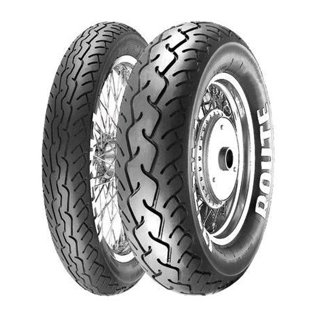 PIRELLI Däck 17" 120/90-17 64S Pirelli MT 66 Route Framdäck MC 17" Customhoj