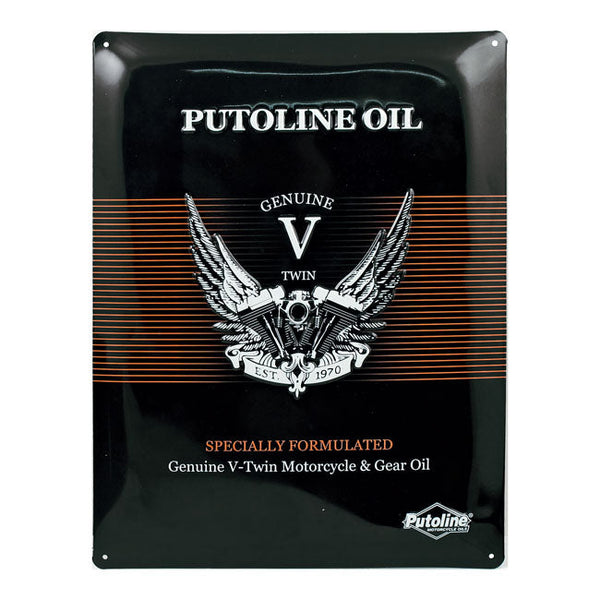 PUTOLINE Affisch/Skylt/Banner Putoline oil Skylt Customhoj