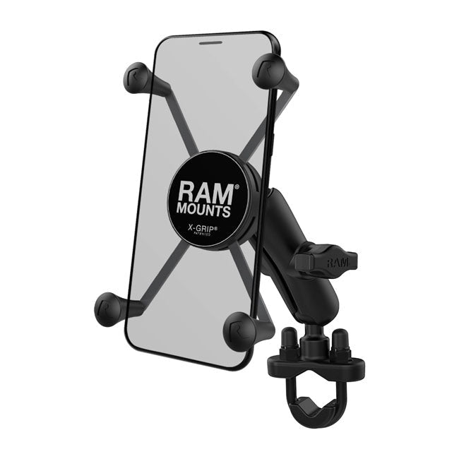 RAM Mounts Mobilhållare Paket Bredd: 44.5 till 114mm / 3" RAM Mounts X-Grip Phone mount w/U-Bolt base Customhoj