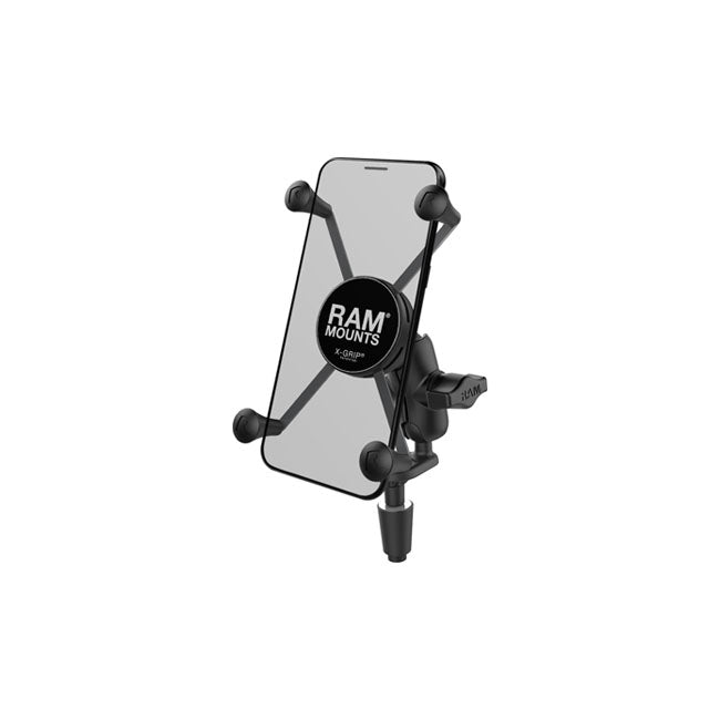 RAM Mounts Mobilhållare Paket Bredd: 44.5 till 114mm RAM Mounts X-Grip Phone mount w/fork stem base Customhoj