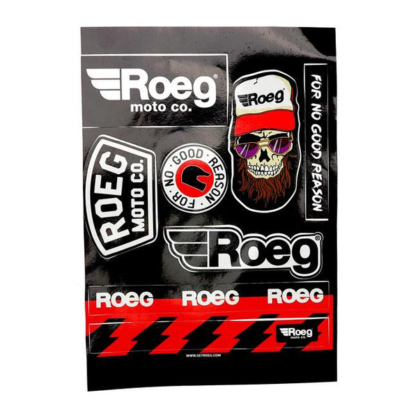 ROEG Klistermärke Roeg Moto Co Klistermärke Kit Customhoj