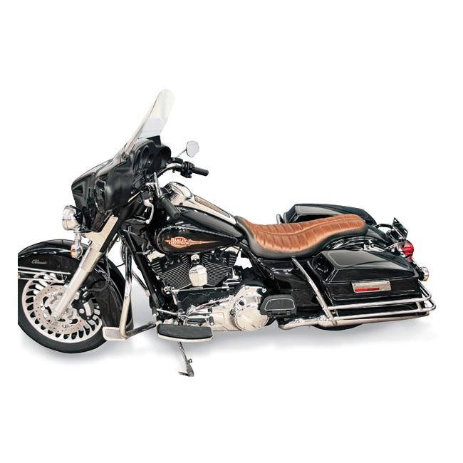 RSD HD Touring/Trike Sadlar Roland Sands Design 2-up Flatout sadel Enzo Brun Touring 08-21 Customhoj