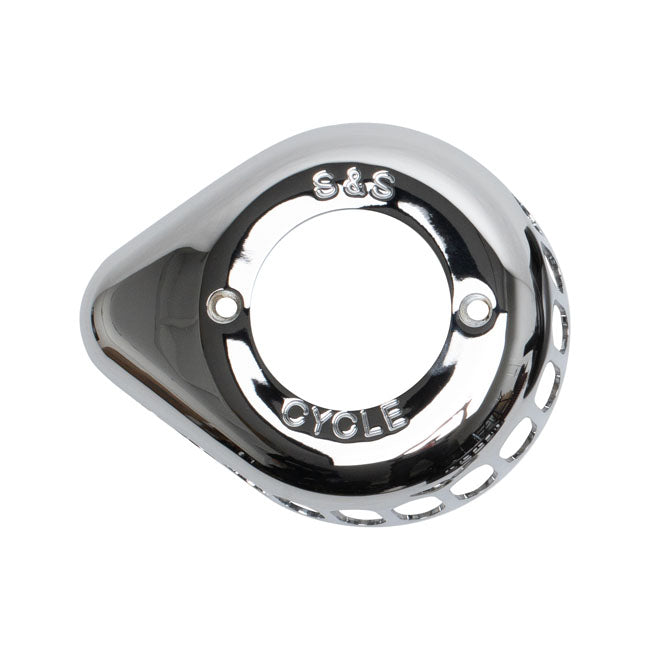 S&S Air Cleaner Cover S&S Air Stinger Stealth air cleaner kits / Chrome S&S Air Stinger Teardrop Cover Customhoj