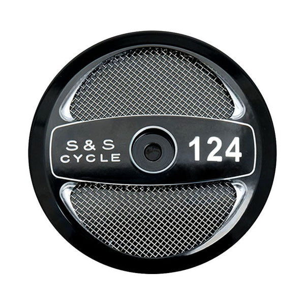 S&S Air Cleaner Cover Stealth Air Cleaners / Black S&S Stealth Air Cleaner Cover 124" Customhoj