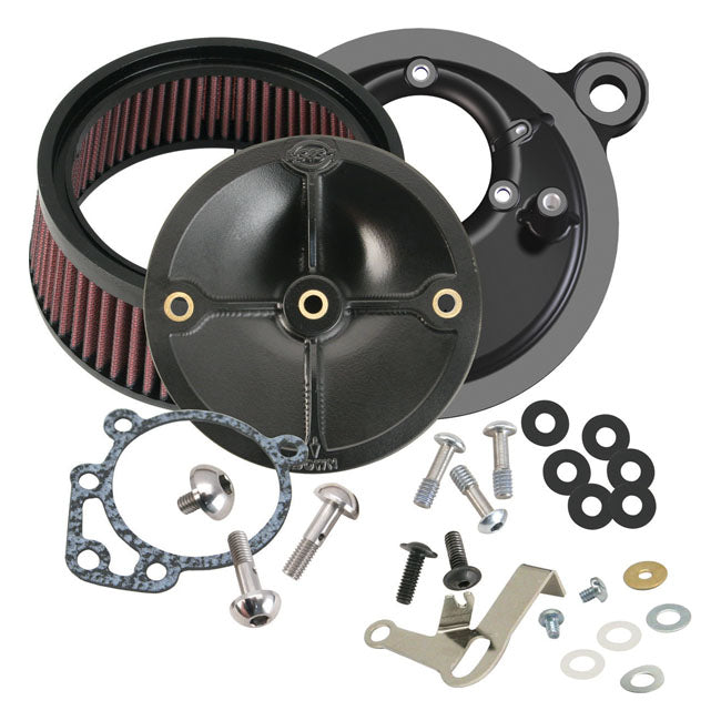 S&S Air Cleaner Harley 99-06 Twin Cam with S&S SuperE/G carb S&S Stealth Air Cleaner for Harley Customhoj