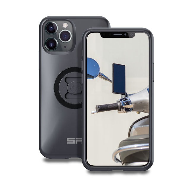 SP Connect Mobilhållare Paket iPhone 11 PRO/XS/X SP Connect™ Moto Mirror Bundle LT Customhoj