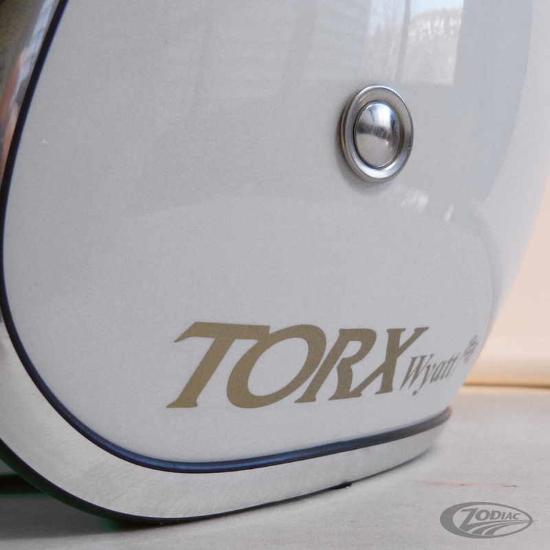 TORX Öppen hjälm Torx Wyatt Seventies Style Antracite Flake Customhoj