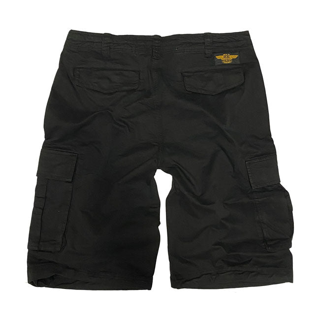 WEST COAST CHOPPERS Shorts WCC CFL cargo shorts vintage vintage black Customhoj