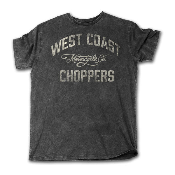 WEST COAST CHOPPERS T-shirt WCC Motorcycle Co. T-shirt  Svart Customhoj