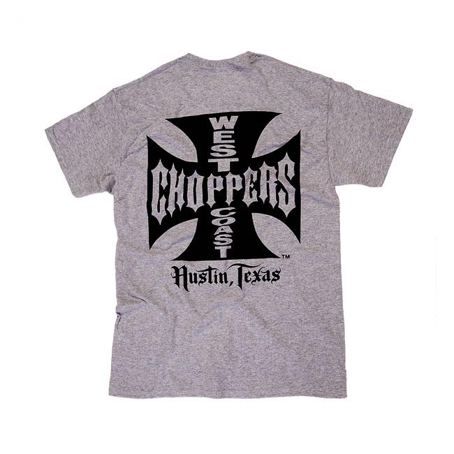 WEST COAST CHOPPERS T-shirt WCC Og Atx T-Shirt Grå Customhoj