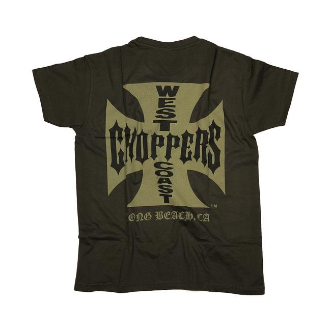 WEST COAST CHOPPERS T-shirt WCC Og Classic T-Shirt Solid Khaki Customhoj