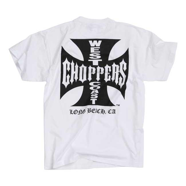 WEST COAST CHOPPERS T-shirt WCC Og Classic T-Shirt Vit/Svart Customhoj
