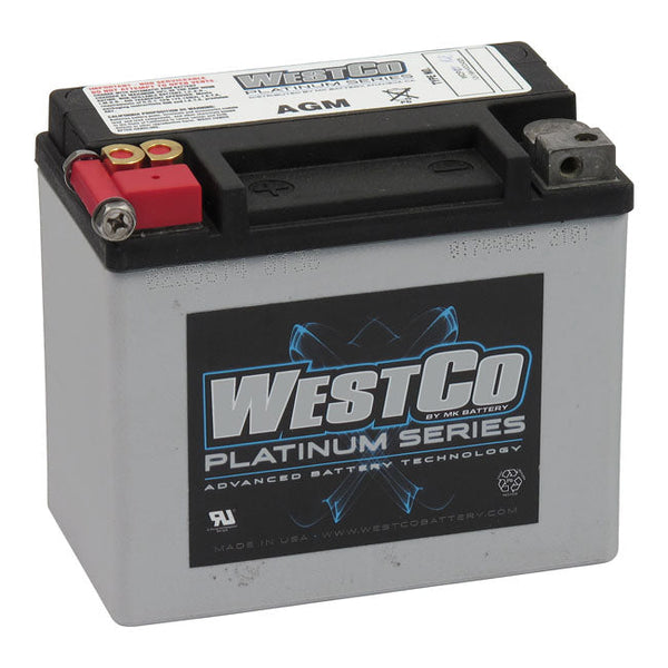 WESTCO Batteri AGM/Gel Westco AGM Batteri. 12 Volt 10Ah 180CCA Customhoj