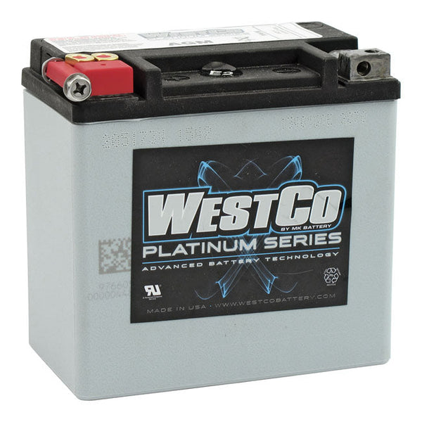 WESTCO Batteri AGM/Gel Westco AGM Batteri. 12 Volt 12Ah 220CCA Customhoj