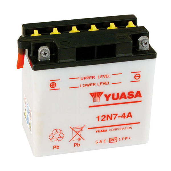 YUASA Batteri Bly Yuasa 12V Blybatteri. 7Ah Customhoj